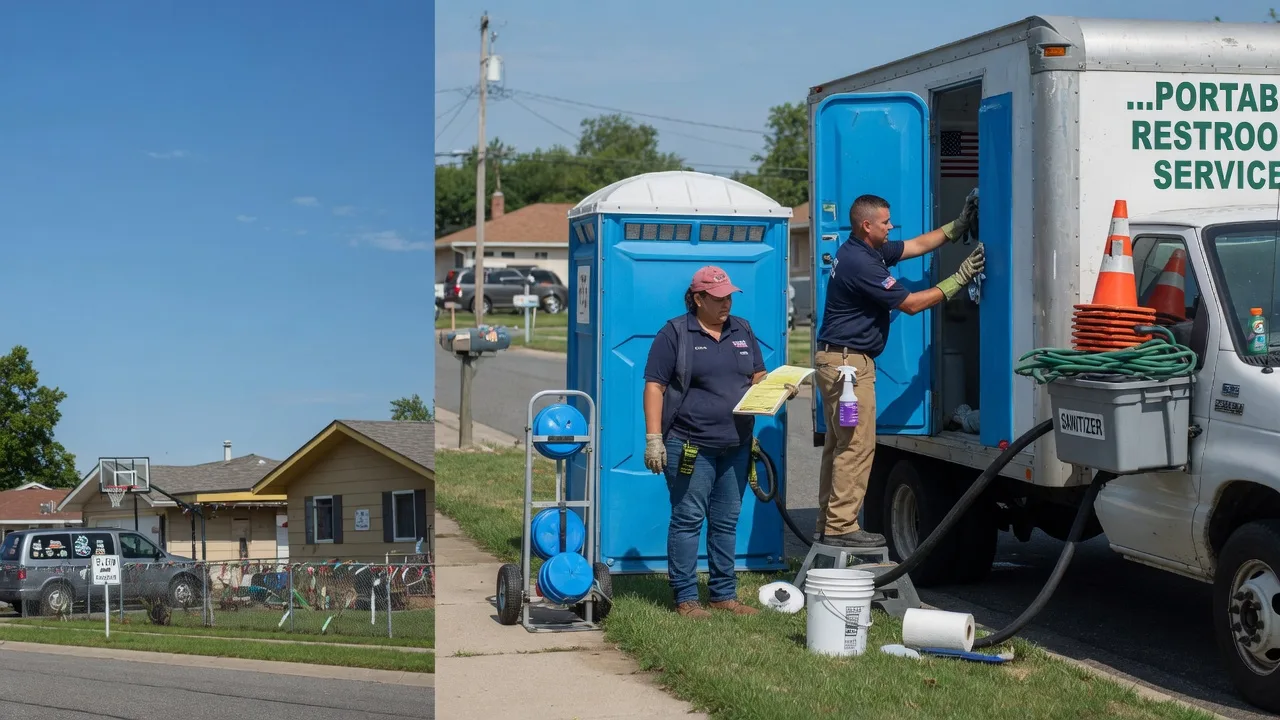Portable Toilet Rental in Denmark, WI near me